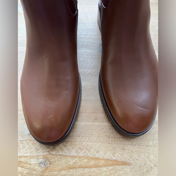 New Tory Burch “The Riding Boot” in Palissandro Brown Women’s Size 6.5 - Picture 4 of 13